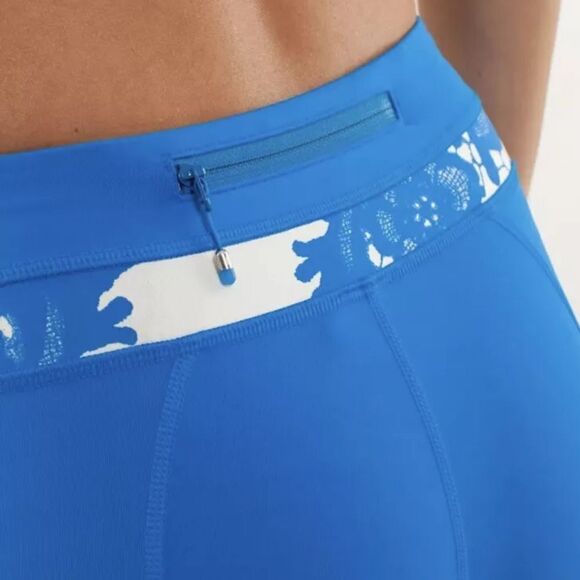 Lululemon Run Inspire Crop ll Legging Beaming Blue Size 6 - Picture 6 of 10